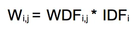 WDF-IDF-Formel